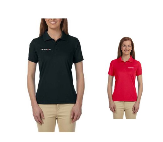 Women's wicking cheap polo shirts