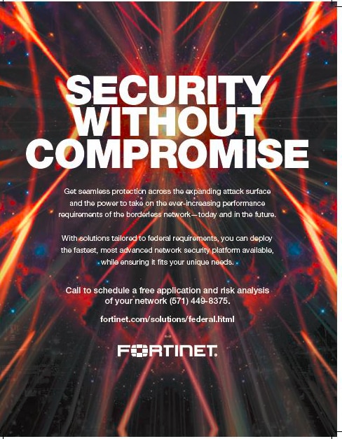 Fortinet Federal Flyer (sold in package, 10pc per package)