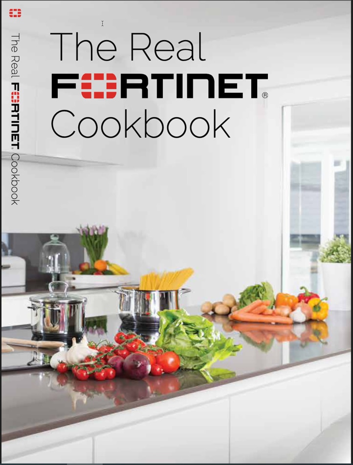 Real Fortinet Cookbook-sold in a package of 10