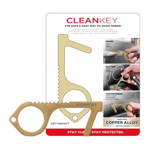 Cleankey Copper Alloy Contactless Tool with Custom Sleeves